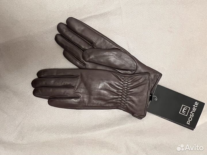 Перчатки Poshete натуральная кожа
