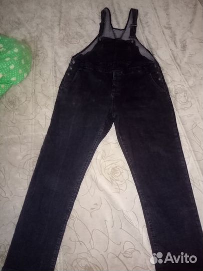 Комбинезон джинсовый мужской рабочий 56 размер