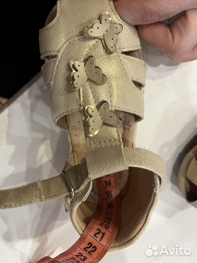 Сандалии для девочки 24 размер