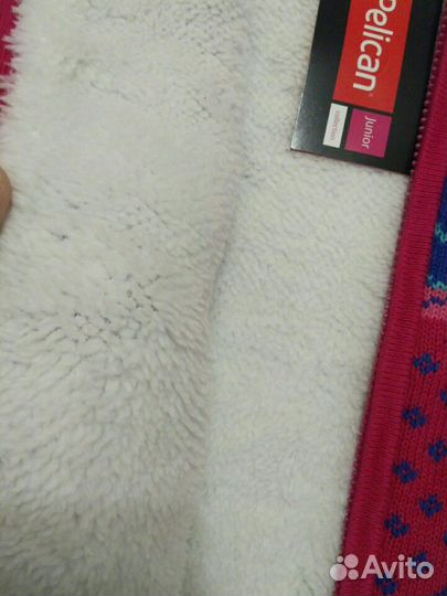 Новая кофта на замке на 10 лет