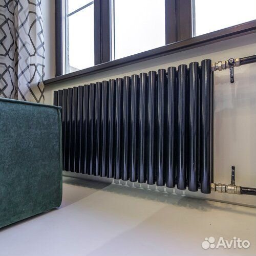 Стальной трубчатый радиатор отопления кзто Гармони