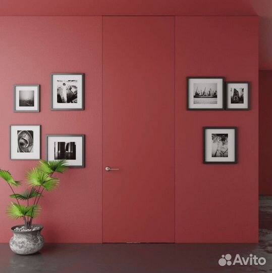 Двери скрытые межкомнатные под отделку