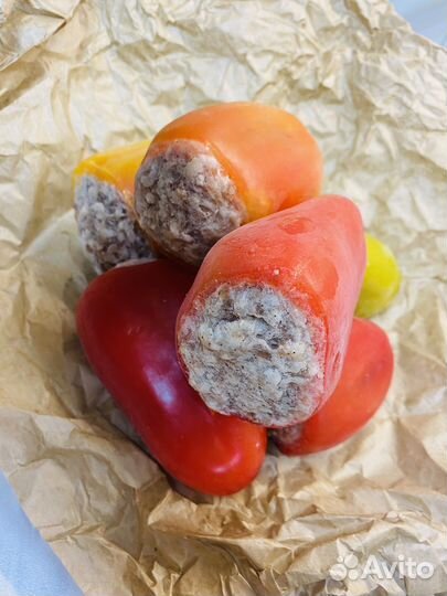 Пельмени домашние Запеканка Перцы фаршированные