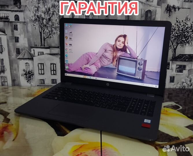 Ноутбук HP, Ram8Gb, Full HD,SSDm2, гарантия
