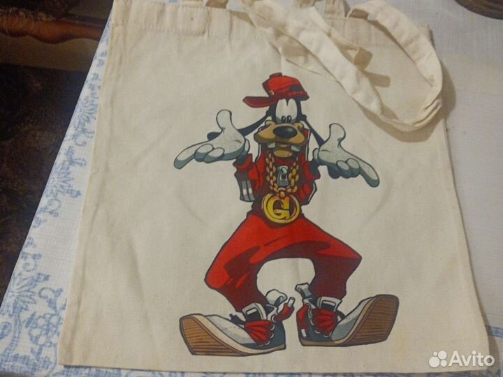 Шопер сумка. С принтом. под любой принт