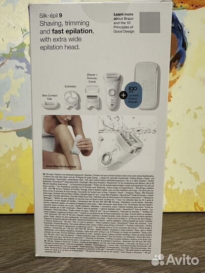 Эпилятор Braun silk epil 9 100 years