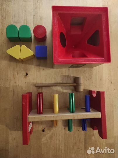 Развивающие игрушки от 1 года пакетом