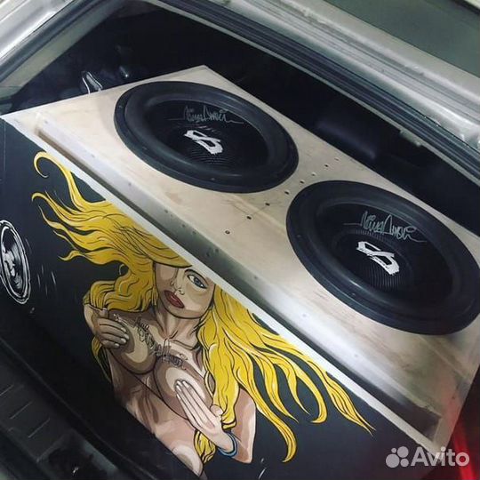 Покрас сабвуферов