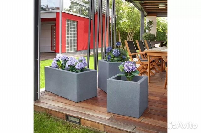 Производство кашпо из архитектурного бетона