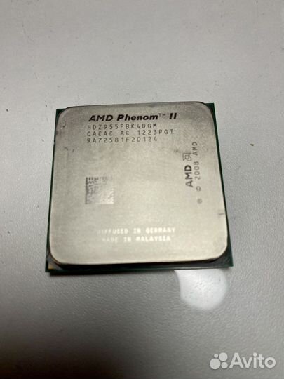 Amd phenom ii x4 955 black edition
