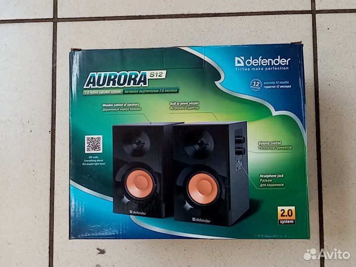 Колонки для компьютера Aurora S12