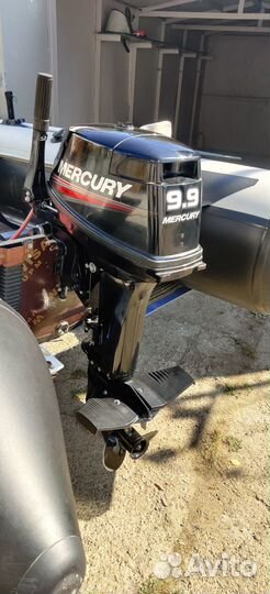 Лодка пвх 4.3м с мотором Mercury 9.9+Гараж