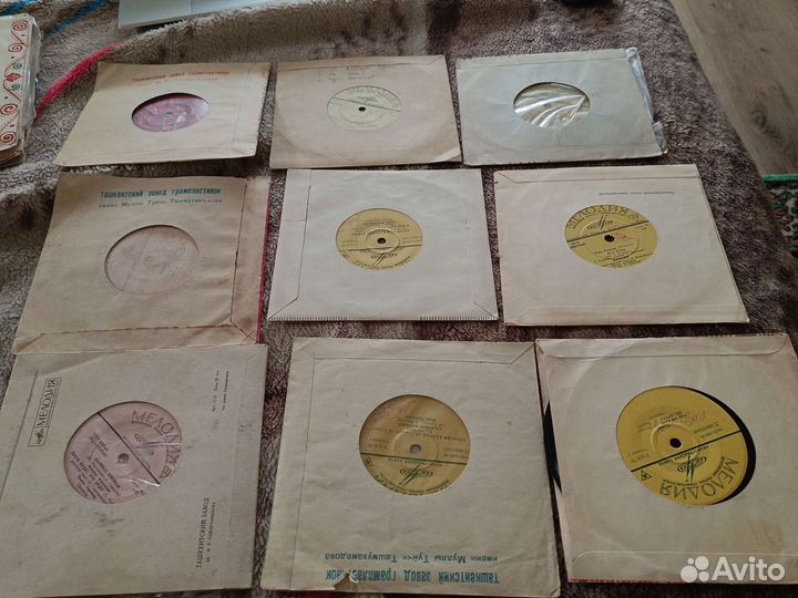 Грампластинки мелодия