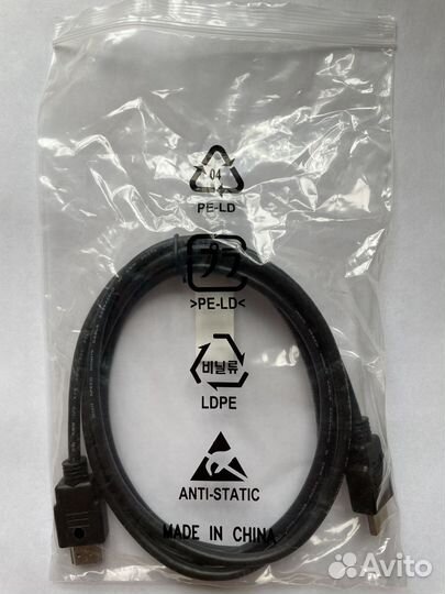 Кабель hdmi-hdmi 180 см