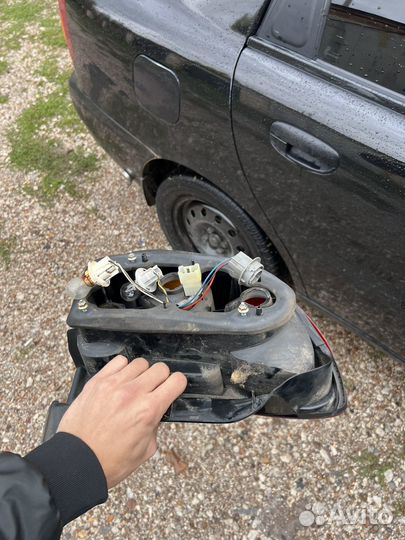 Фонарь задний правый заз шанс ланос