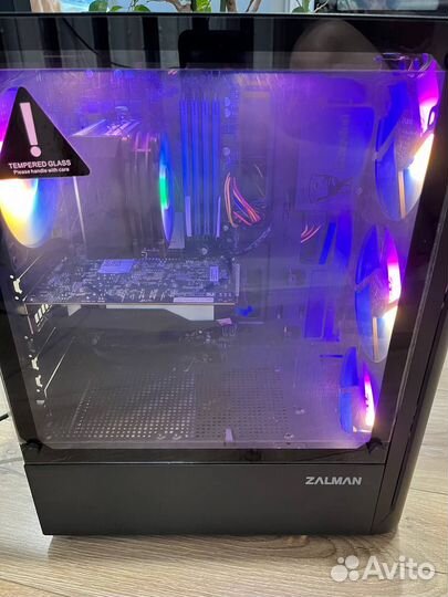 Игровой компьютер с видеокартой 4 гб