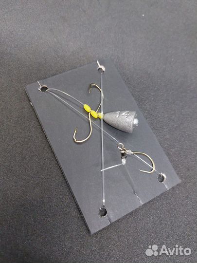 Монтаж на осетра. Бабочка