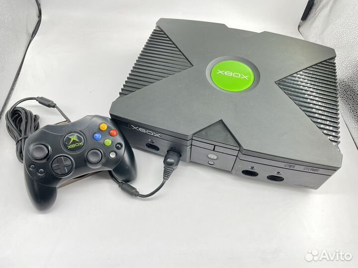 Xbox Original чип Aladdin Cerbios. 160Gb + Игры