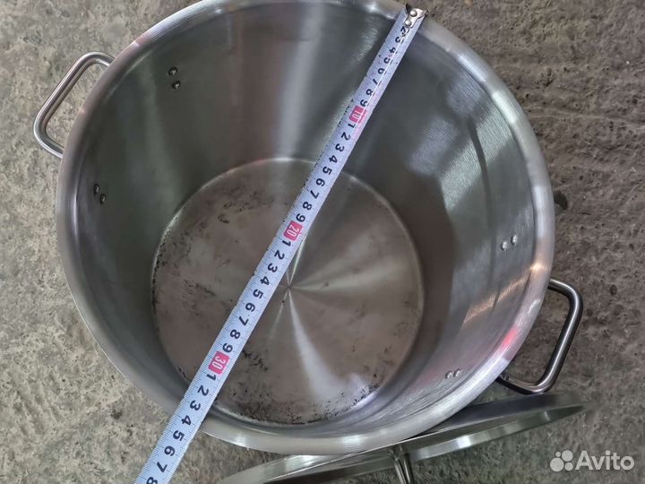 Кастрюля из нержавейки 25л