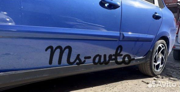 Пороги защитные гранта,калина,тюнинг