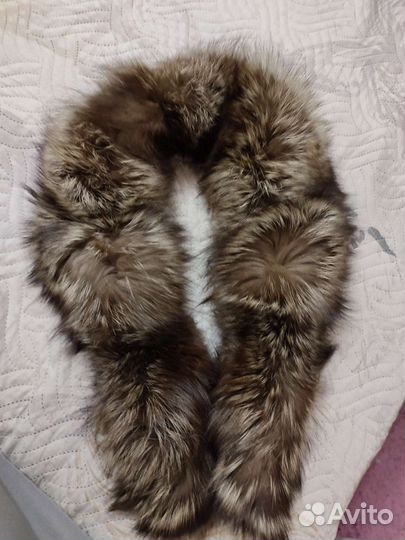 Меховой воротник лиса