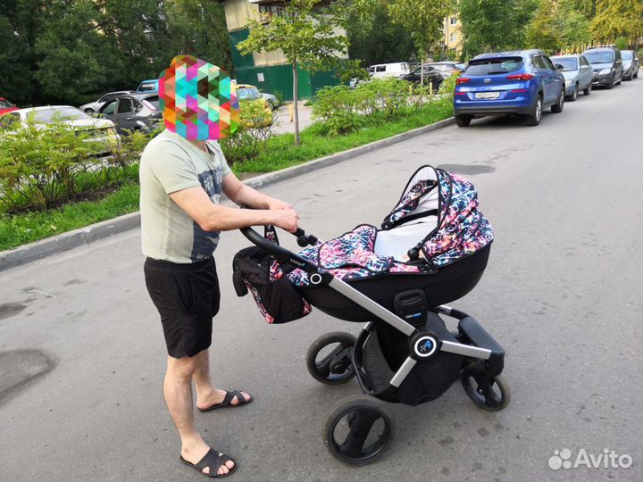 Люлька и прогул. блок от коляски Tako jumper R4