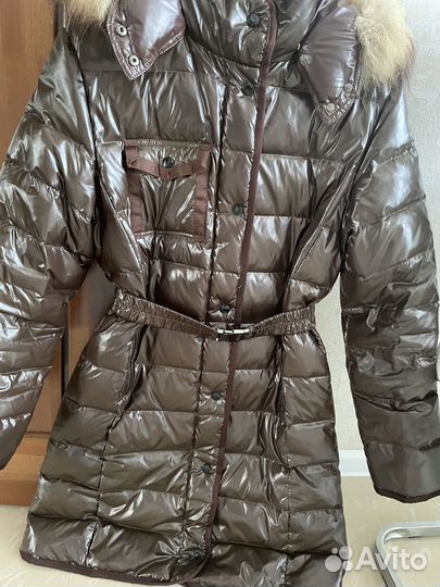 Пуховик moncler женский 46-48.Холодная осень-зима