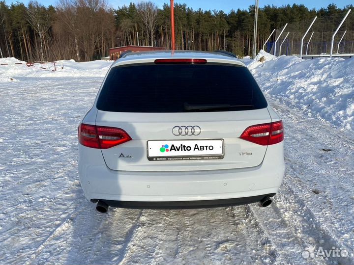 Audi A4 1.8 CVT, 2014, 201 000 км
