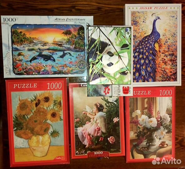 Продам пазлы