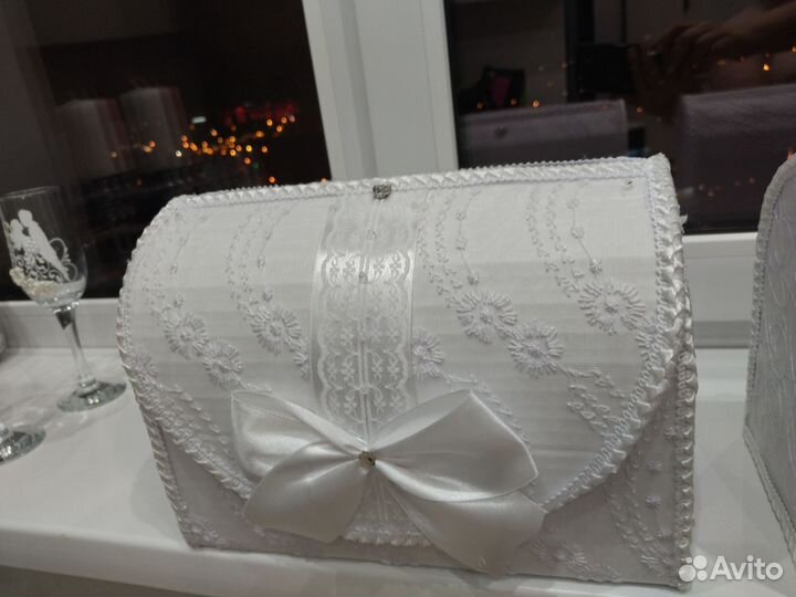 Свадебный сундучок для денег