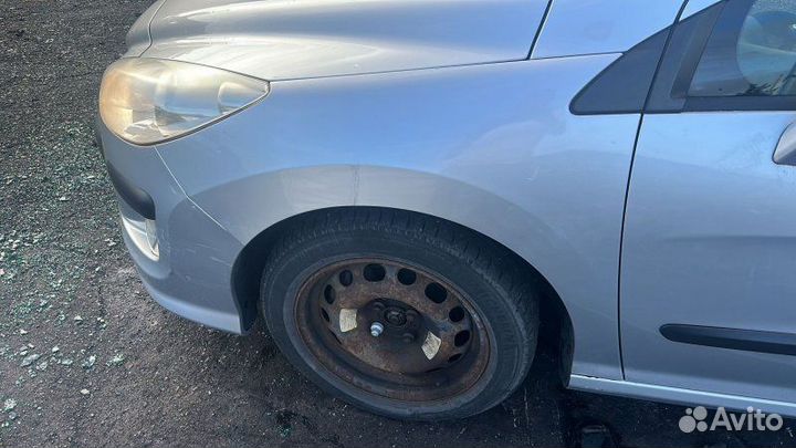Ноускат в сборе бампер передний Peugeot 308