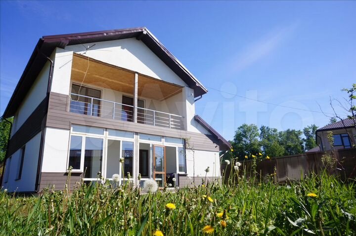 Коттедж 150 м² на участке 10 сот.