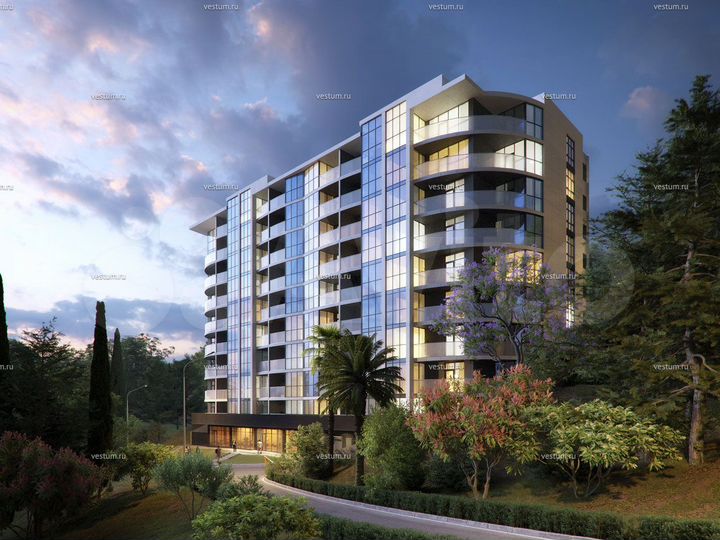 Апартаменты-студия, 33 м², 8/10 эт.