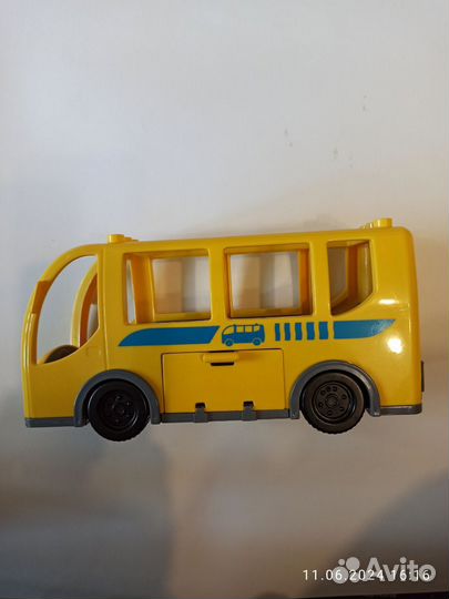 Lego duplo автобус, вертолет, самолет
