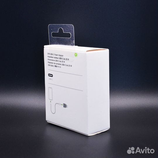 Сетевое зарядное устройство, Адаптер 20W Type-C