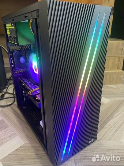 Новый игровой блок 8ядер/RX580/M2/16Гб/550w