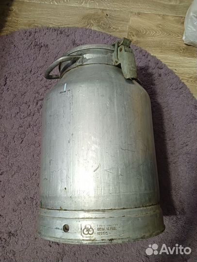 Фляга алюминиевая бу 40л