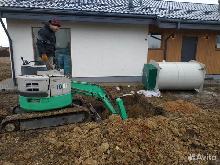 Автономная канализация, септик, монтаж