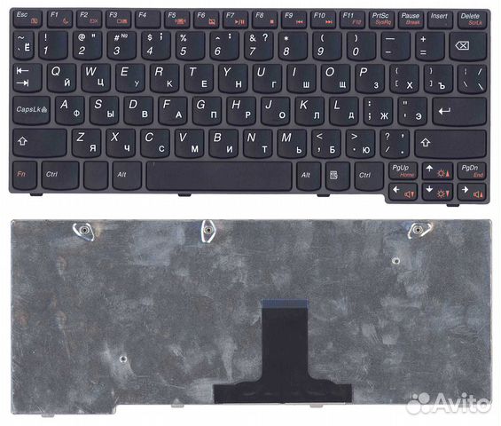 Клавиатура Lenovo U160 U165 черная с черной рамкой