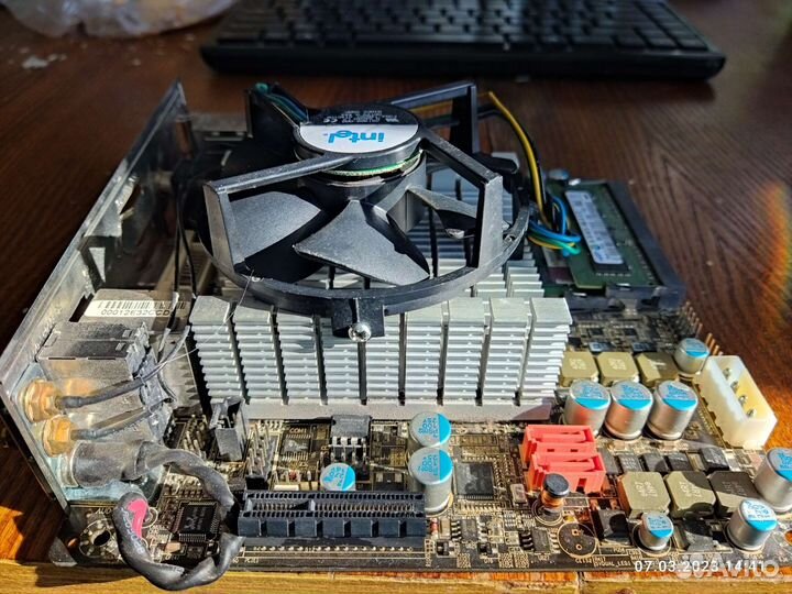 Сборка Zotac ionitx-u-e