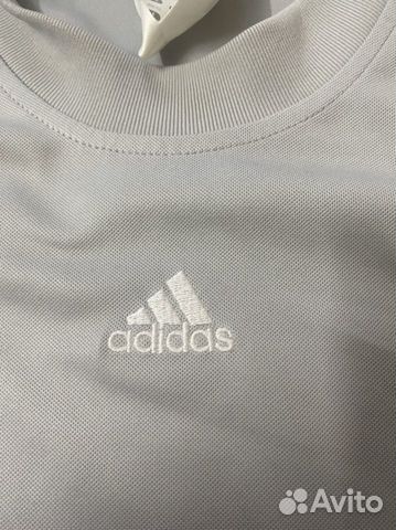 Винтажная футболка adidas central logo