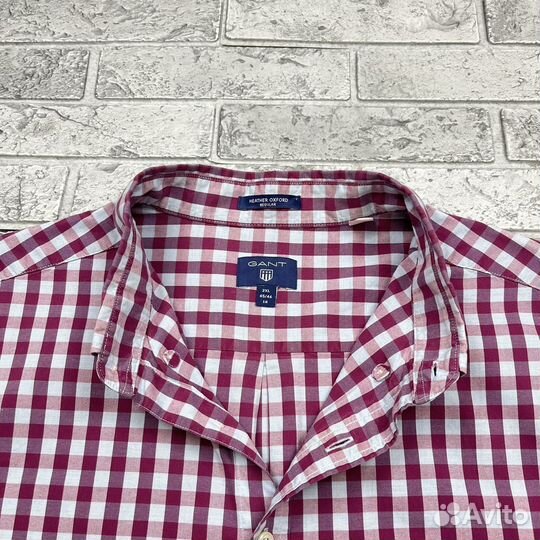 Рубашка Gant x Checkered Shirt American Colletion