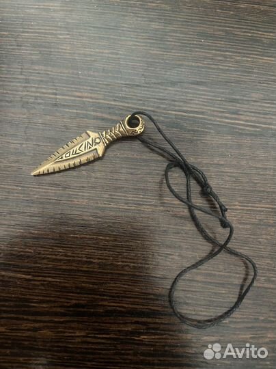 Сувенир бронзовый кинжал