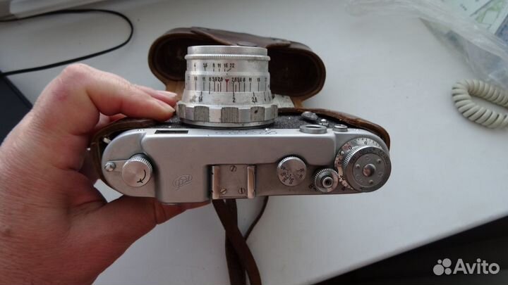Советский фотоаппарат фэд-2