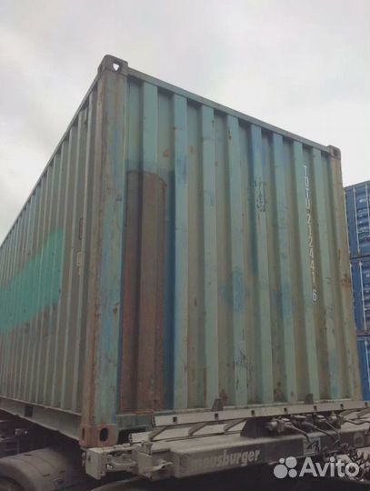 Морской контейнер 20 футов бу в Санкт-Петербурге