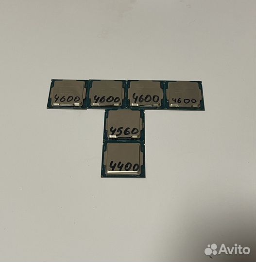 Процессоры Intel Pentium G4400/G4560/G4600