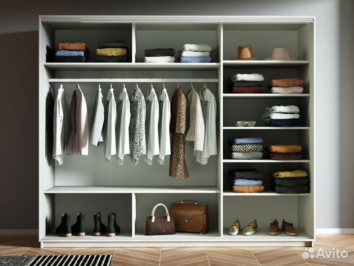 Шкаф купе. Разные фасады и цвета