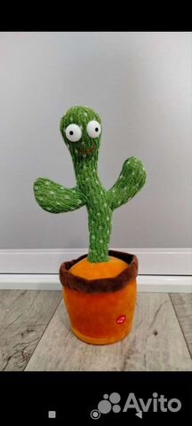 Игрушечный кактус музыкальный