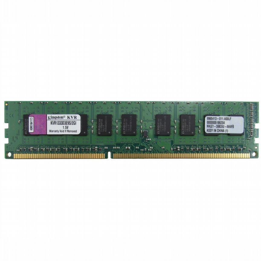 [KVR1333D3E9S/2GI] Оперативная Память Kingston 2gb Kvr1333d3e9s/2gi