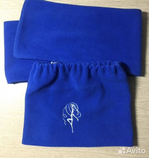 Шапка и шарф для гимнасток